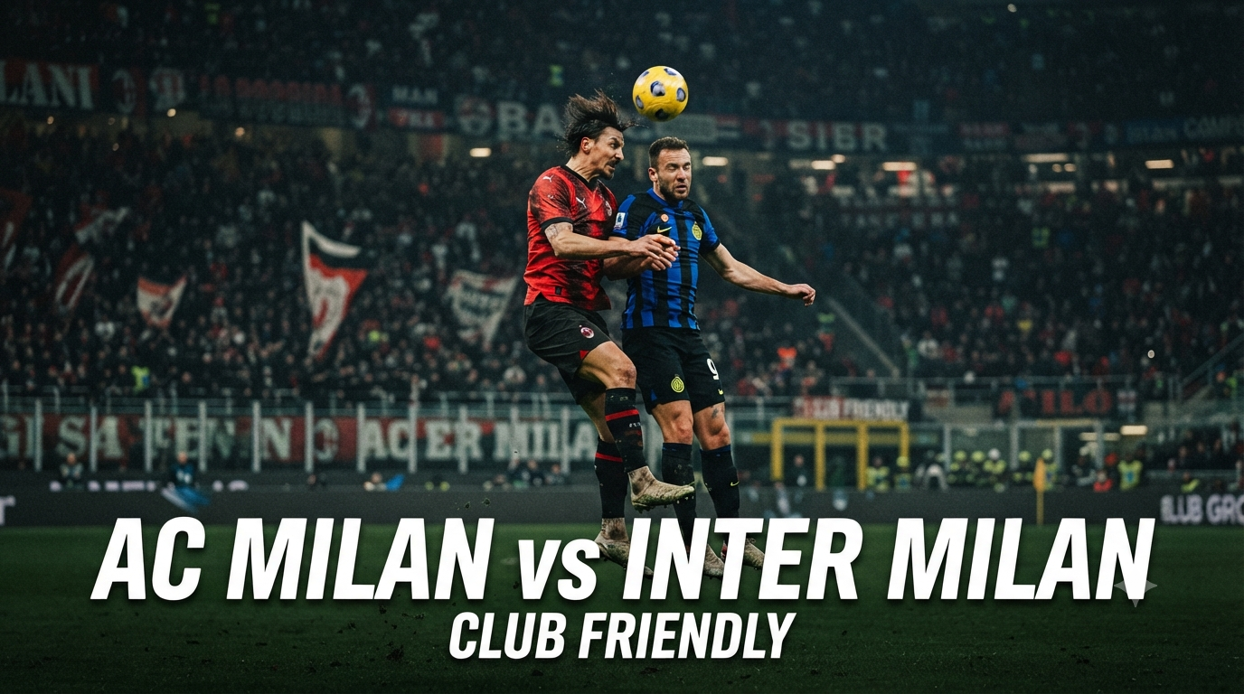 Jalalive Menemani Streaming AC Milan vs Inter Milan Club Friendly Sore Ini Pukul 18.00 WIB dengan Pengalaman Menonton Maksimal